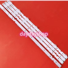 4 stuks led-achtergrondverlichtingsstrip voor tcl 50 p 65us 50 s 421 50 s 423 tcl-gic -50 d 6-3030-4 x 7-lx20180417 4c-lb5007-yh02j 4c-lb5007-zm03j zm02 j 89m