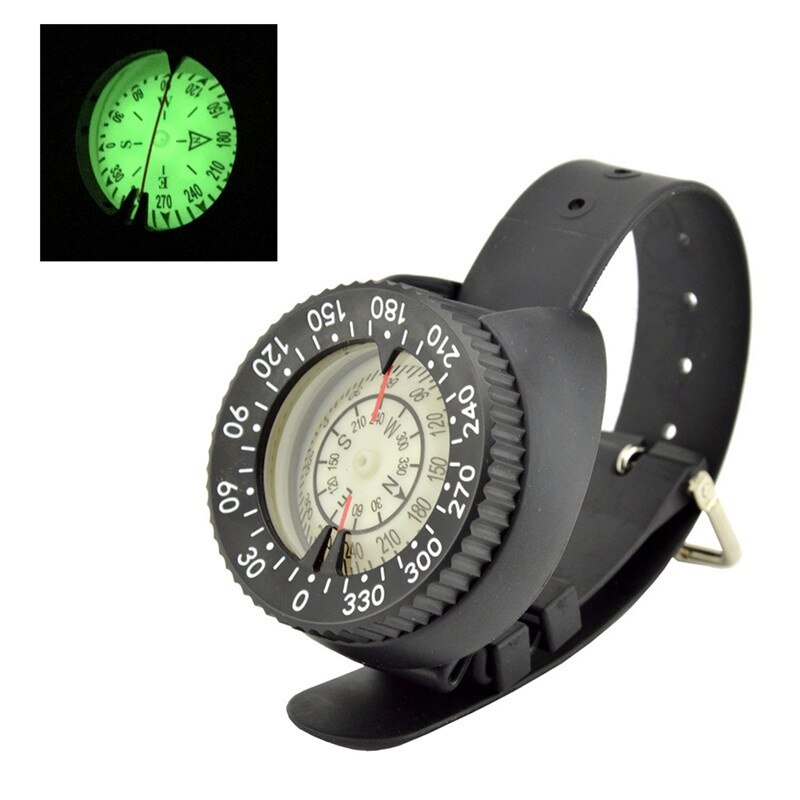 Outdoor Camping Wandelen Kompas Horloge 1Pcs Stevige Plastic Duiken Kompas Horloge Waterdicht Zakformaat Draagbare Adventure Survival