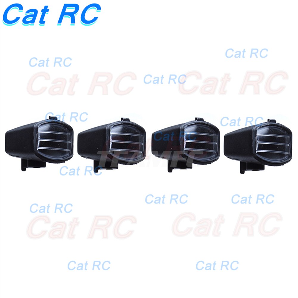 1set Led Spotlight paralume per tetto per auto cingolata 1/10 RC TRX4 Defender RC4WD D90 D110 Axial Scx10 90046 CC01 catRC