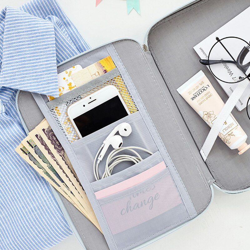 Kawaii Large Capacity School Pencil CaseMulti-function File Folder Bag Storage Bag For Student Ipad Notebooks Pens Stationery