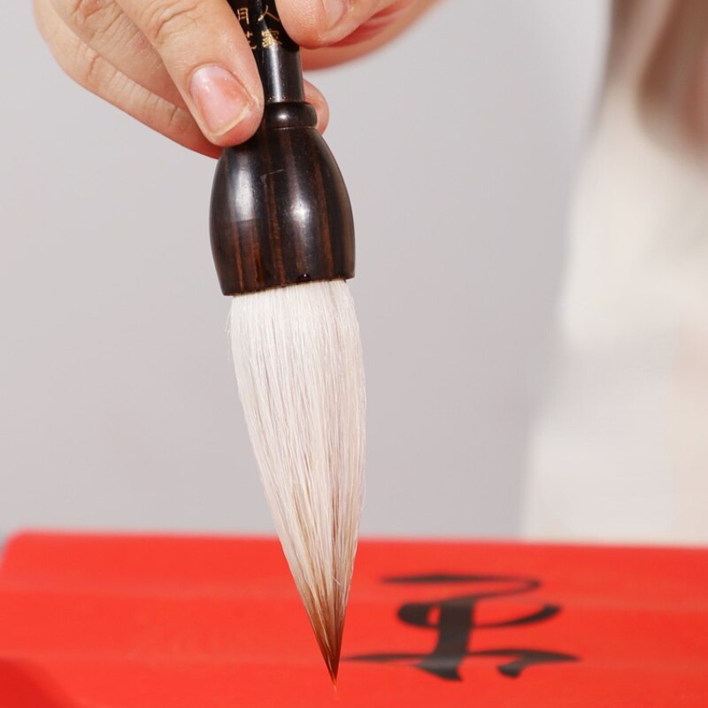 Couplet kinesisk kalligrafi pensel sæt kvæg øre væsel hår store almindelige script praksis