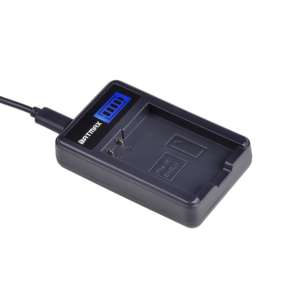 LCD USB Charger voor EN-EL14 EN-EL14a ENEL14 Batterij voor Nikon P7800, P7100, D3400, D5500, D5300, d5200, D3200, D3300, D5100, D3100, Df.