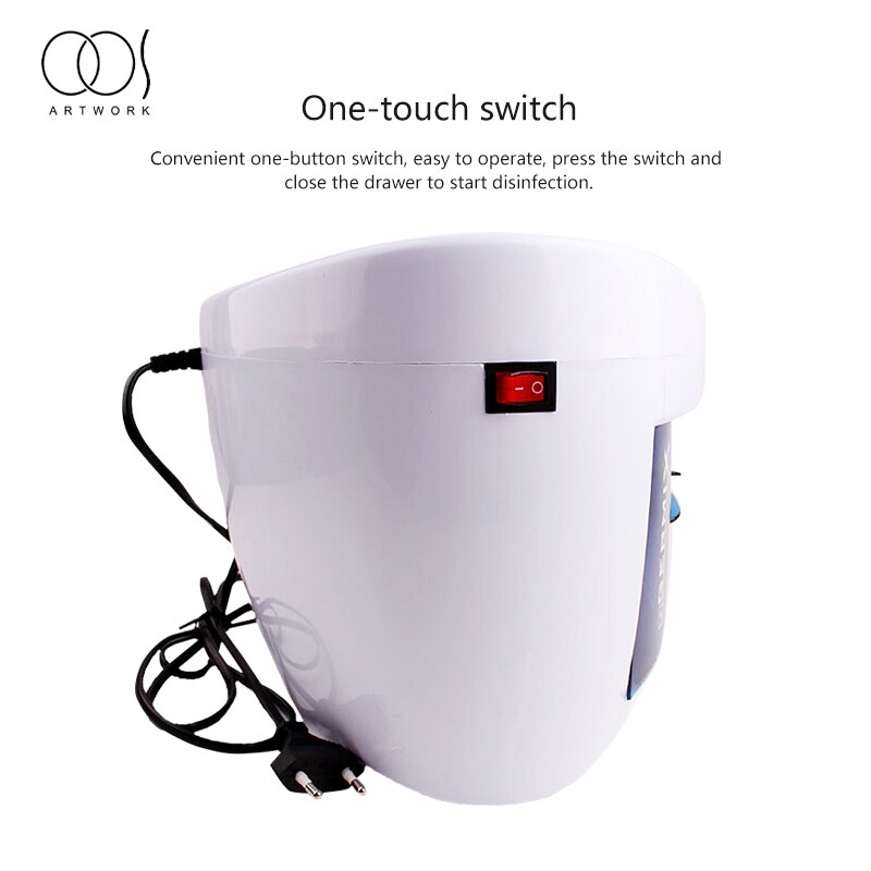 Uv Sterilisator Box Desinfectie Kast Mini Ozon Ultraviolet Salon Huishoudelijke Nail Manicure Gereedschap Sterilisatie Machine Voor Thuis