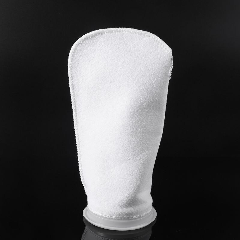 Cotton Blend Aquarium Filter Sump Sock Reusable Felt Bag Fish Tank Micron Replacement Bag White Aquarium Filter Bag