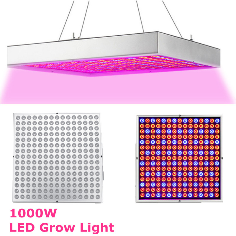 1200W kwant oświetlenie doprowadziło robić uprawy pełny widmo lampa fito dla rośliny doniczkowe kwiaty sadzonki cieplarnianych wzrost światła AC85V-265V