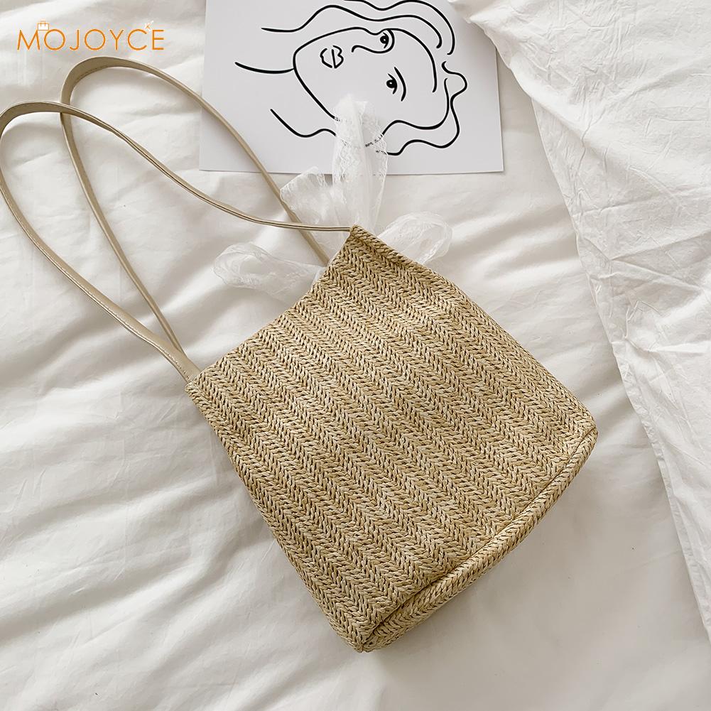 Knit Shoulder Handbags Woven Travel Weave Totes Purse Beach Ladies Women Lace for Outdoor Shopping Traveling Ornaments