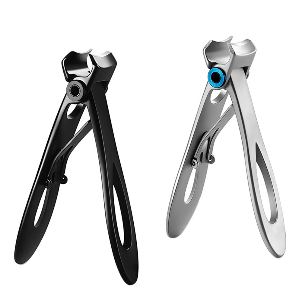 Stainless Steel Wide Mouth Thick Nail Trimmer Toenail Fingernail Cutter Clippers & Trimmers