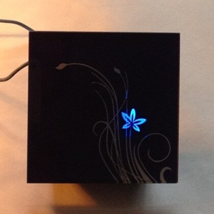 Light Switch Touch Wall Switch 1Gang/2Gang/3Gang 2Way Touching Light Switch White/Black Crystal Glass Switch Russia Popular: Black 1Gang