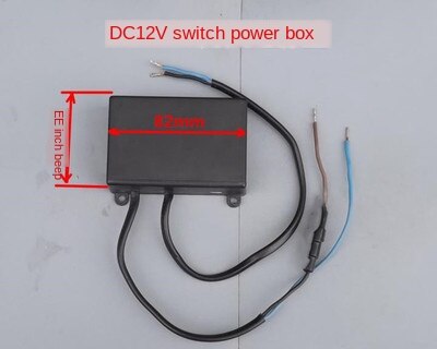 With Drive Brushless Motor/DC12V DC Power Supply/Air Conditioner Cooling Atomizer/DIY Motor: cyan