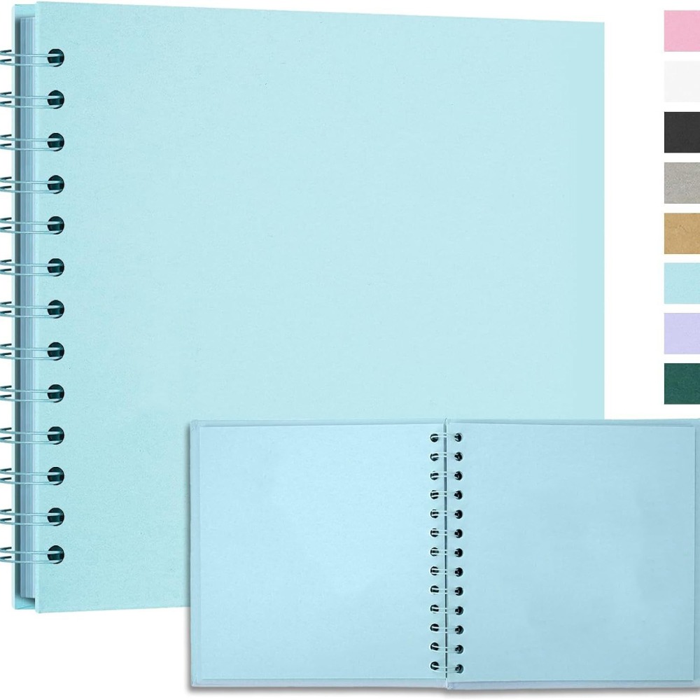 Collect Book Kraft Paper Scrapbook Graffiti Photo Album Multifunction Simple Card Book Wedding Photo: Yellow