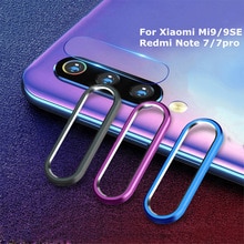 Mi 9 camera Protector Glas Voor Xiao Mi mi 9se 9se xia MI xi Mi zachte lens Film rear metalen Ring Case Op Xio mi rode Mi note 7 Pro Note8