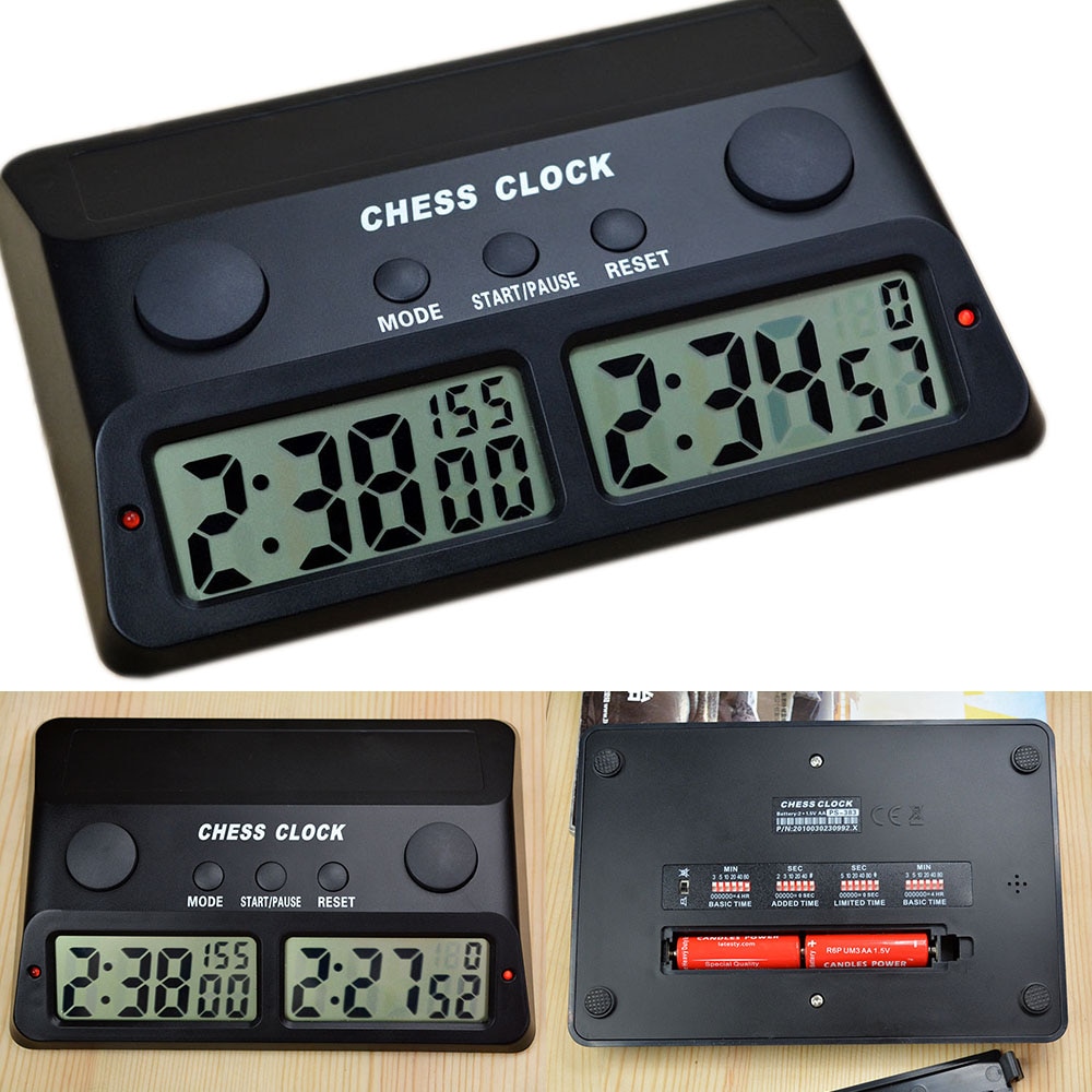 Chess Clock Timer Digital Master Tournament 3in1 Timers For Chess IGO Chinese Chess Timers
