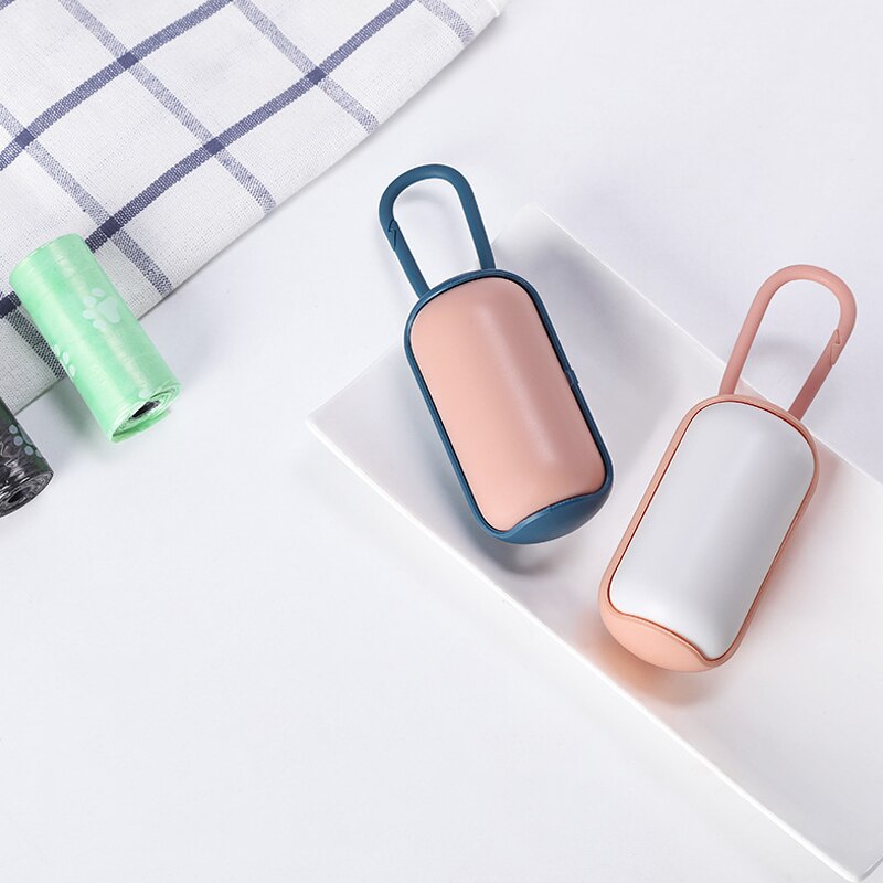 Pet Portable Dog Walking Garbage Box Dog Toilet Picker Dispenser Cleaning Bag Portable Dog Garbage Bag Cleaning Supplies