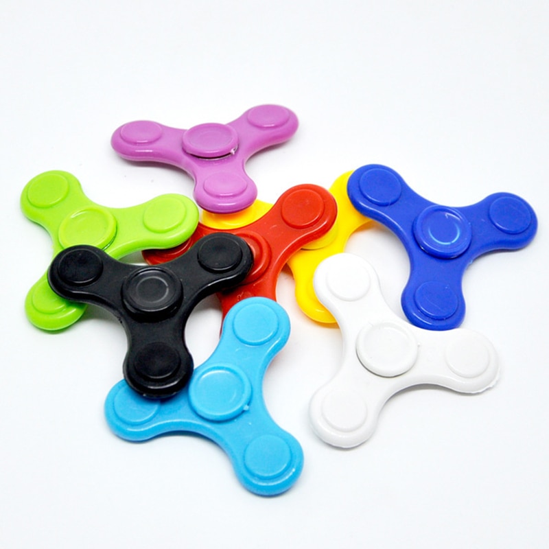 20 PCS/Mini Fidget Hand Spinner Voor Volwassenen Kinderen Anti Stress Focus Gyro Vinger Gyroscoop Kinderen Grappige Blad Speelgoed kids