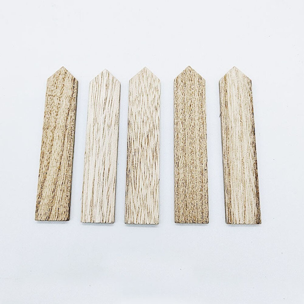 20Pcs Waterproof Garden Plants Label Multifunction Wooden Road Sign