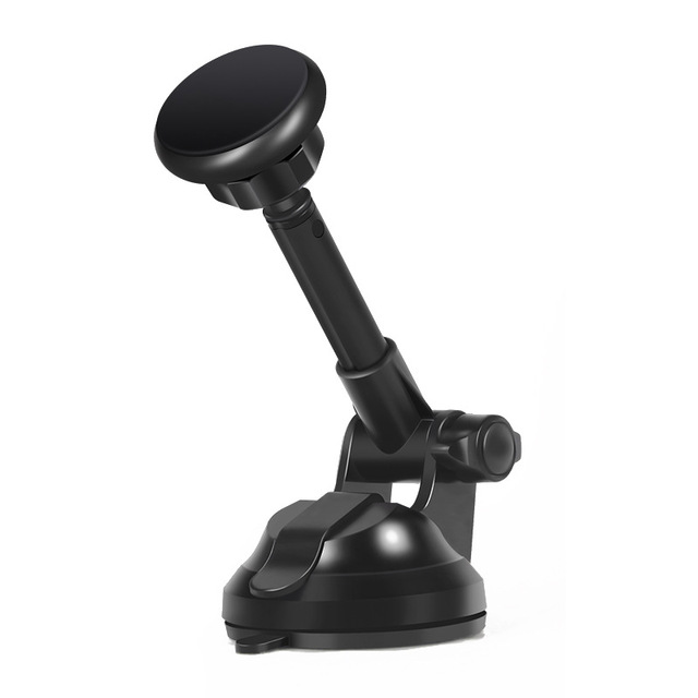 Universele Magnetische Telefoon Houder Voor Iphone X/8//7/Plus Samsung Auto Telefoon Houder Voor Auto Voorruit dashboard Mount Met Cradle: Black