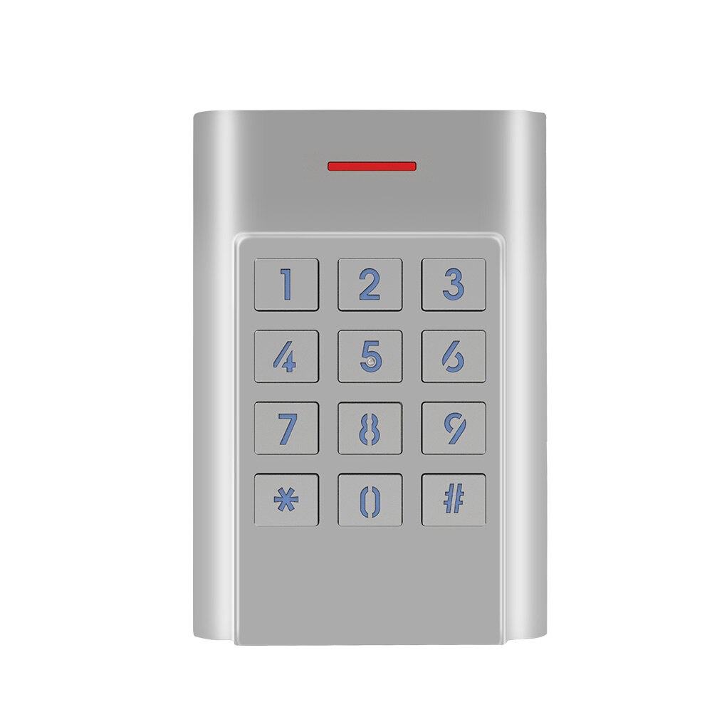 IP67 Waterproof 1000 User Standalone Access Control Keypad Metal Security Door Entry Reader Access Control System Door Opener K5: KT-K5