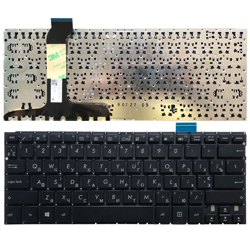 Russian Black Laptop keyboard for ASUS ZENBOOK UX360 UX360CA RU Laptop keyboard