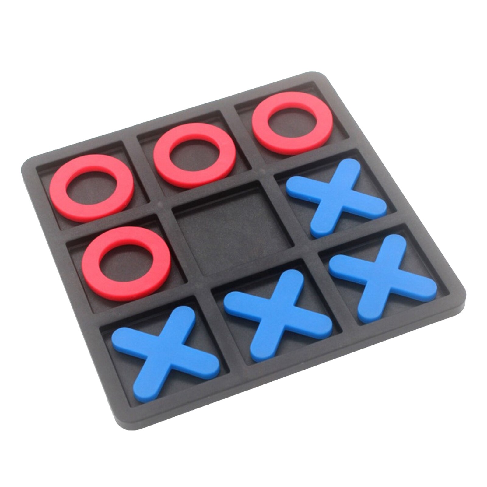 Mini Travel Games Tic-Tac-Toe Puzzle Board Game OX Chess Eveloping Intelligent Educational Game Toys Parent-Child Interaction