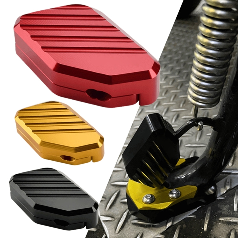Motorfiets Zijstandaard Extender Plaat Voet Stand Kickstand Extension Pad voor Xamx300 125 250 350 400 H9EE