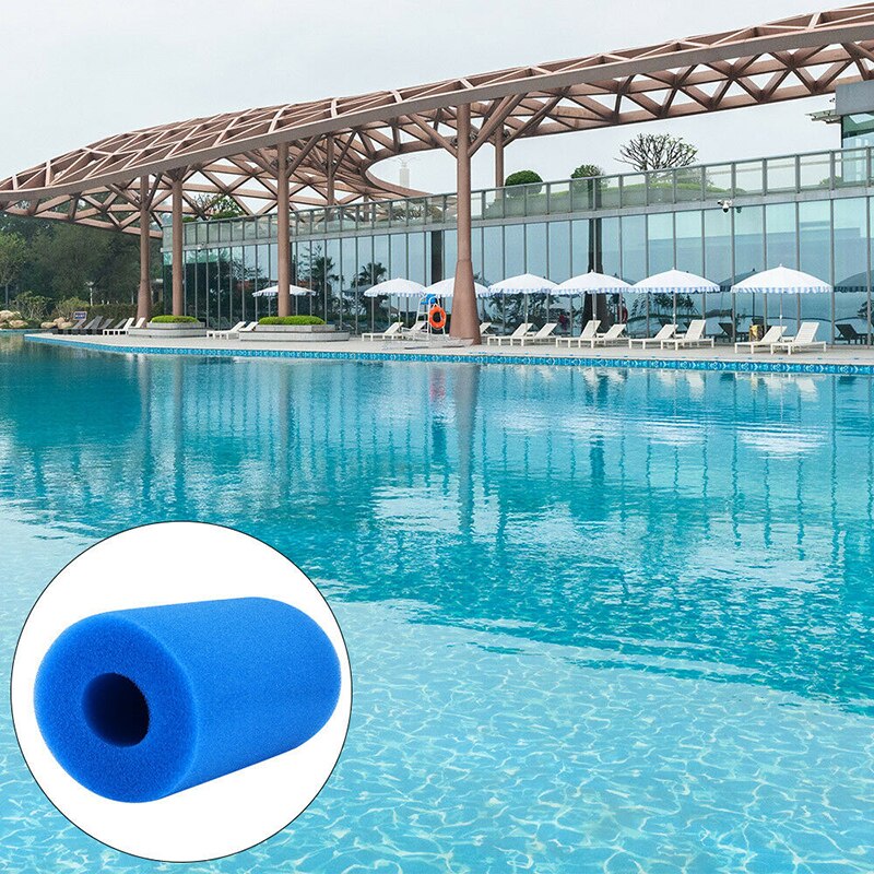 Piscina espuma filtro esponjas acessórios de natação piscina espuma filtro esponja reutilizável lavável biofoam cleaner ferramenta casa