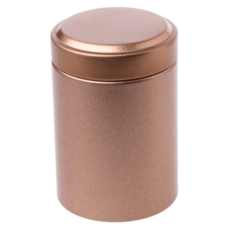 Mini Porable Thee Box Blik Reizen Outdoor Vaas Verzegelde Blikken 4.5x6.5 cm Ondersteuning