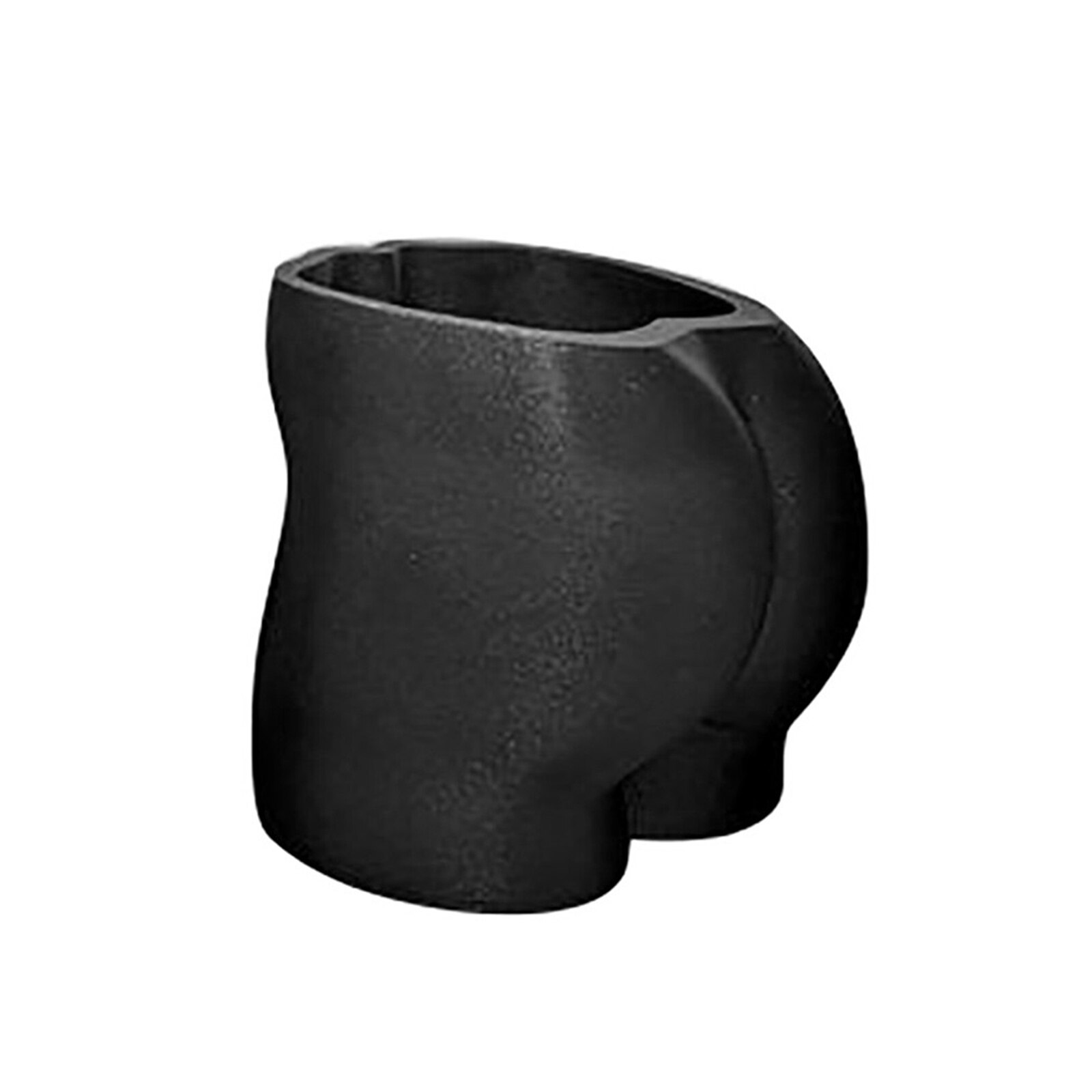 Billen Vorm Resin Bloempot In 9 Kleuren Effen Eenvoudige Stijl Ornamenten Voor Desktop Kleurrijke Plant Bloem Pot Tuin Home Decor: Black