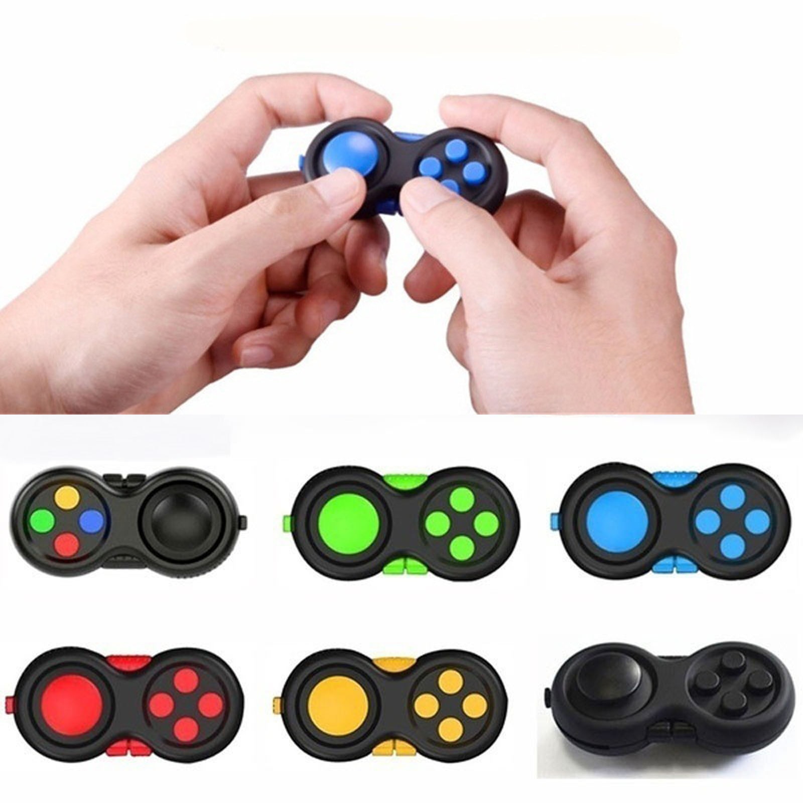 1PCS Game Fidget Pad Stress Reliever Squeeze Fun Magic Desk Toy Handle Toys Relief Pressure Toy Strange-shape Puzzles kids toy