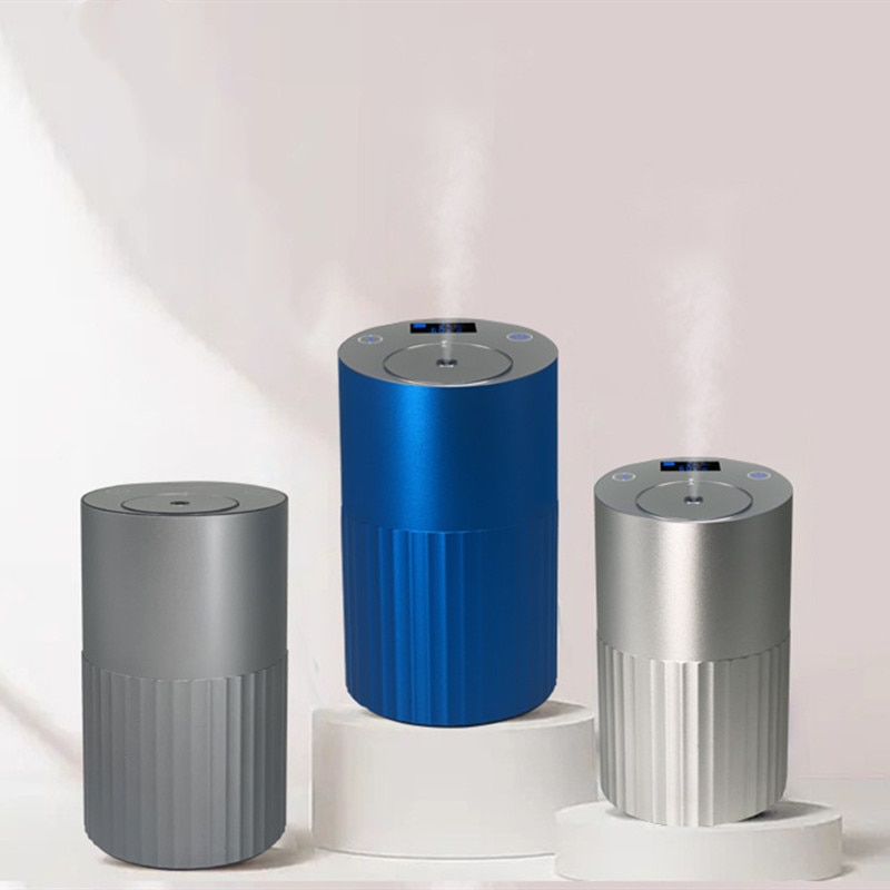 Waterloze Diffuser Aroma Usb Aluminium Geur Vernevelaar Diffuser Aromatherapie Essentiële Oliën Diffuser Zonder Water Voor Thuis Auto
