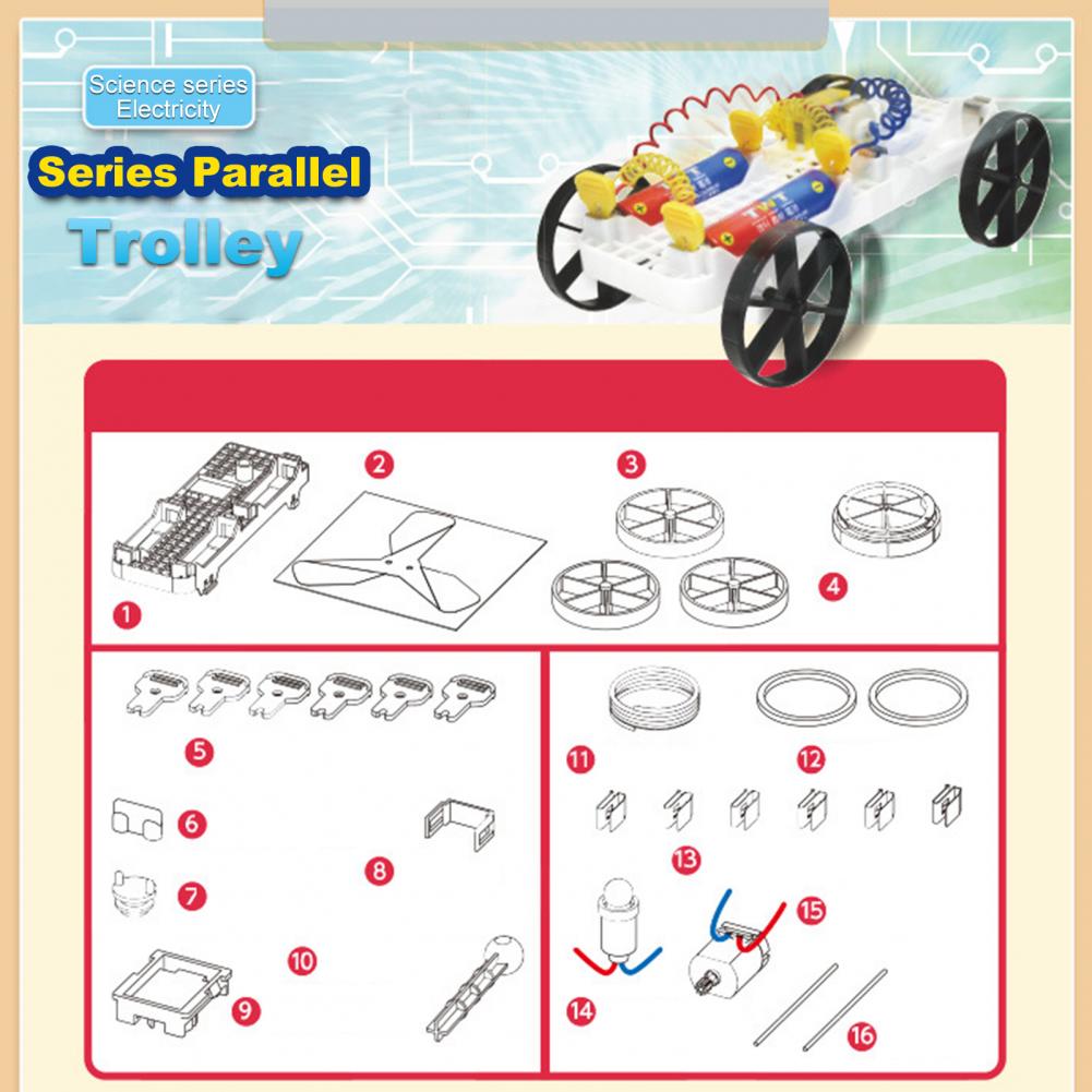 Diy Auto Wetenschappelijk Experiment Model Vreugdevolle Educatief Elektrische Studenten Wetenschap Speelgoed Auto Kid Early Learning Aid Voor Thuis