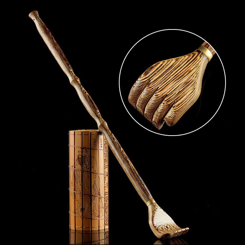 Houten rugkrabber, houten rugkrabber, massageapparaat voor ruggenkrabber, lichaamsmassage, bamboe jeuk, gezondheidsproducten