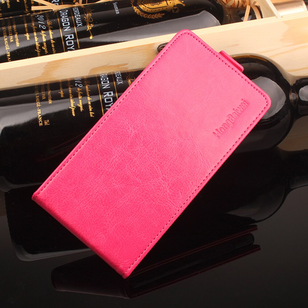 HongBaiwei Luxury Flip Leather Cover Case for Samsung Galaxy A7 sm-A720f A720 Vertical Back Cover Flip Up and Down