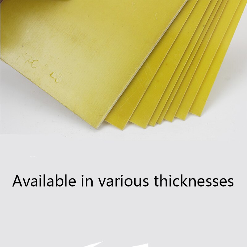 3240 Epoxy Board High Temperature Resistant Fiberglass Fiber Glass Sheet DIY Insulation Electrical Board 300x300mm 1-8mm Thick