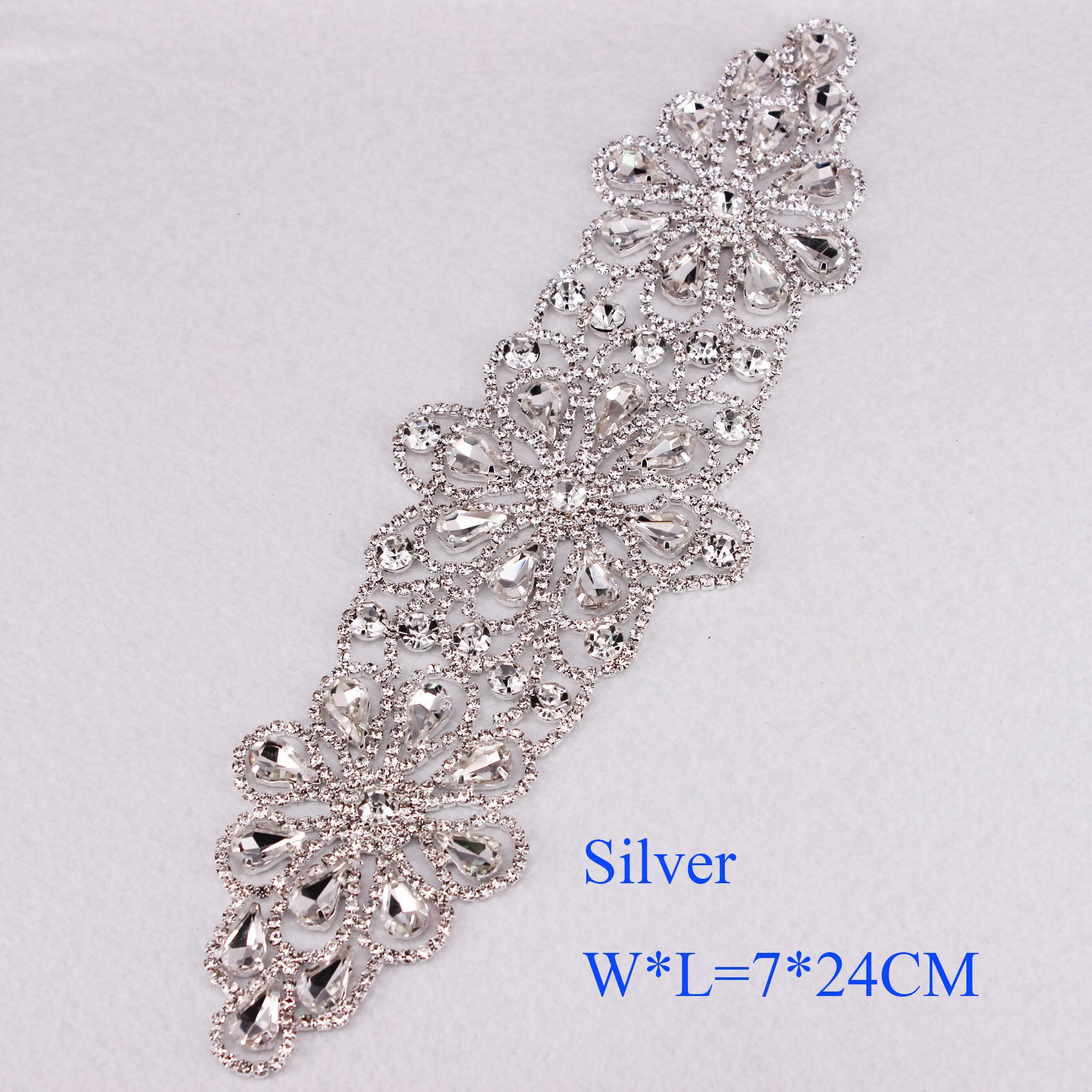 AB Shoulder Patch Epaulettes Rhinestone Beaded Epaulet Fringe Shoulder Badge Rhinestone Applique for Costumes Blazer Jacket: Shoulder Pad 5 / 1PCS