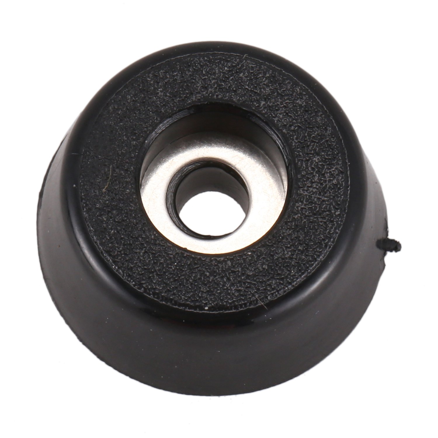 Arandela de pies de goma cónica antideslizante para muebles, 22mm x 10mm, 12 piezas