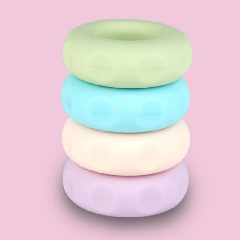 O Hand Gripper Ring Hand Resistance Band Finger Stretcher-Exercise for Forearm Wrist Training Hand Expander Grip Silicone