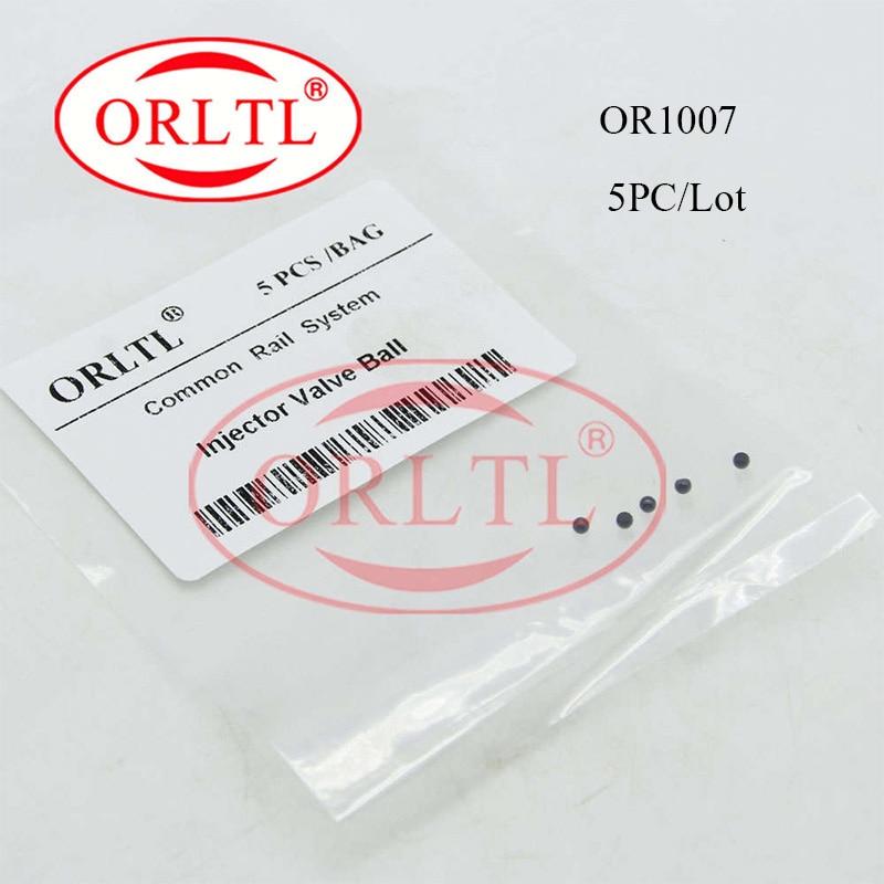5pcs/bag ORLTL Half Ball Common Rail Injector Valve Ball Auto Engine Diesel Fuel Injection Adjusting Ball For Denso Series