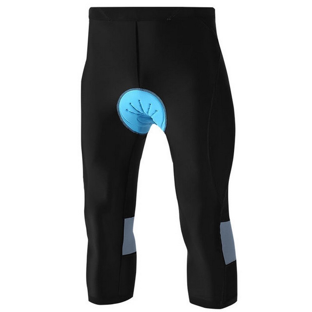 Mannen Fietsen Broek Elastische Fietsen Strakke Broek Kleding Gel Pad Kalf-Lengte Fiets Shorts Mtb Bike Fiets broek 5Xlsize