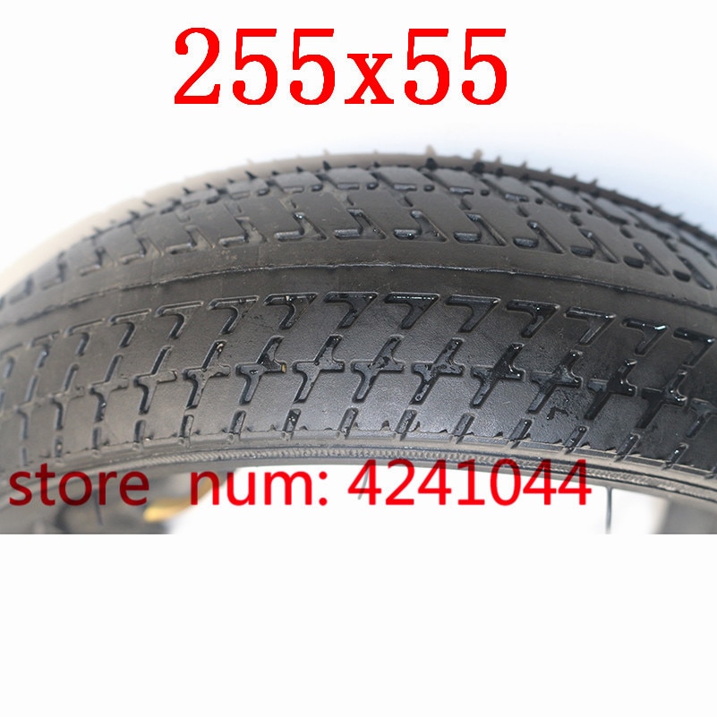 Neumáticos de triciclo para niños 255X55 y tubo interno con , neumáticos de carrito de bebé, neumáticos 3X2 (50-134)