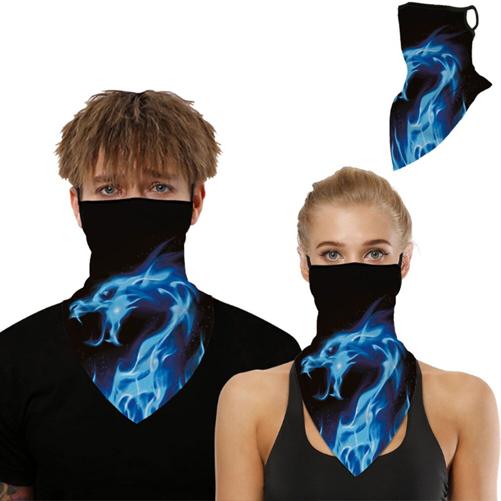 Ademende anti-uv-bedrukking voor buiten, uv-bescherming, bescherming tegen de zon, fiets, gezichtsbedekking, bandana, sjaal, masker