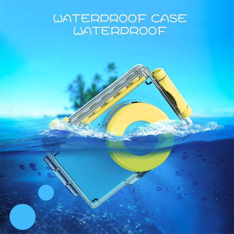 Waterproof Kids Camera Mini 8MP 1080P HD Camcorder with 16GB MicroSD Card Included and MicroSD Support Slot Video(Blue)