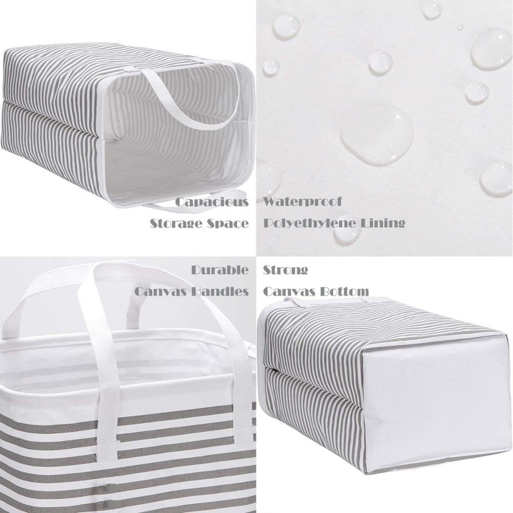 75L Laundry basket Large Clothes storage Basket with Extended handle for Storage basket Toys in Bedroom Foldable Hamper