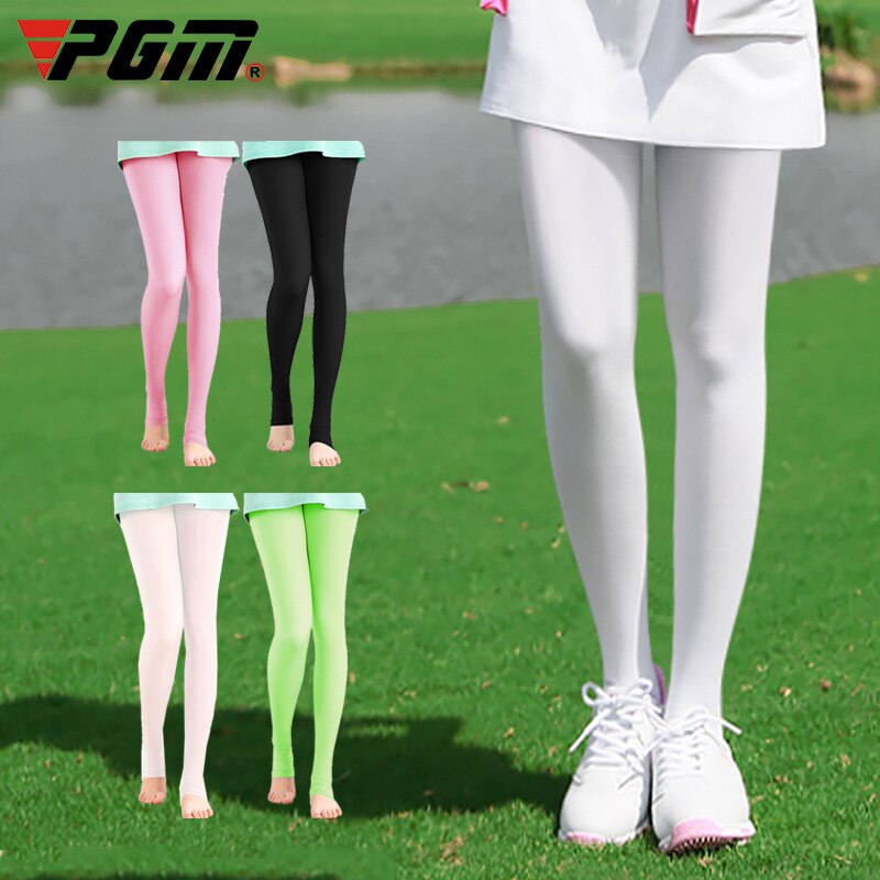 Ropa de Golf para mujer, protector solar para deportes al aire libre, pantalones de fondo de hielo, calcetines de anti UV