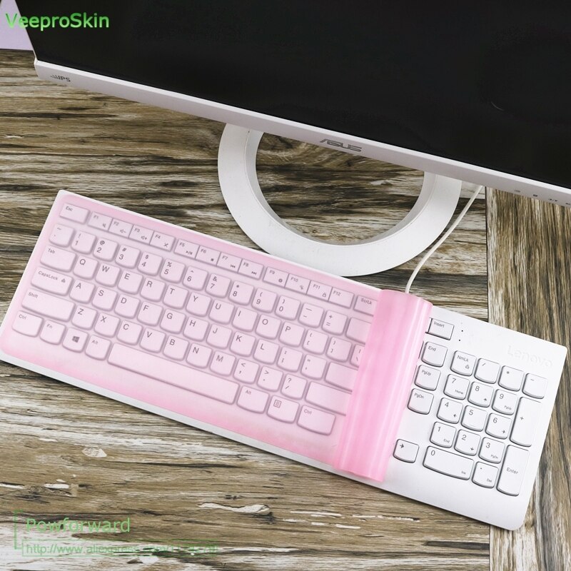 Dla Lenovo pulpit komputera w jednym PC S3150 S4250 S2010 S3040 S4150 S5130 klawiatura pokrywa protector: Universal Pink