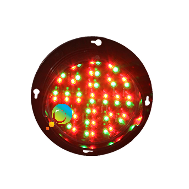 DC24V parking lots mini traffic light replacement CE/RoHS approved 100mm 4 inch red green traffic light module