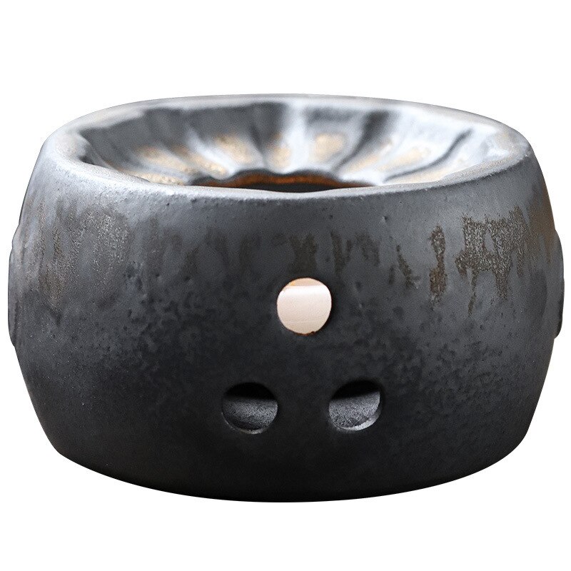 Ceramics Teapot Heating Base Japanese Style Candle Retro Kung Fu Teapot Trivets Warmer Chauffe Plat Bougie Tea Heater JD50DZ