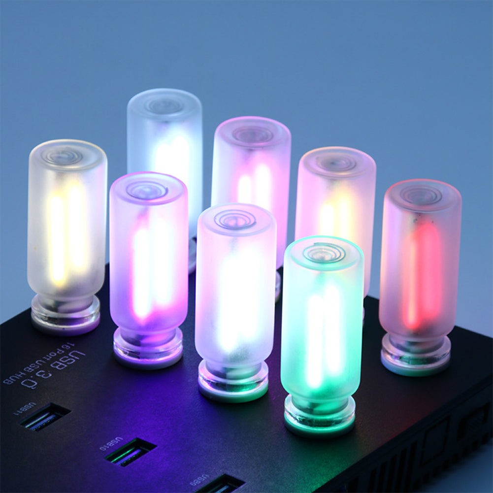 Bombilla LED Retro Edison 0,3 W DC5V USB atenuación táctil tubo fuente de luz móvil luz nocturna luz de noche luz de noche portátil