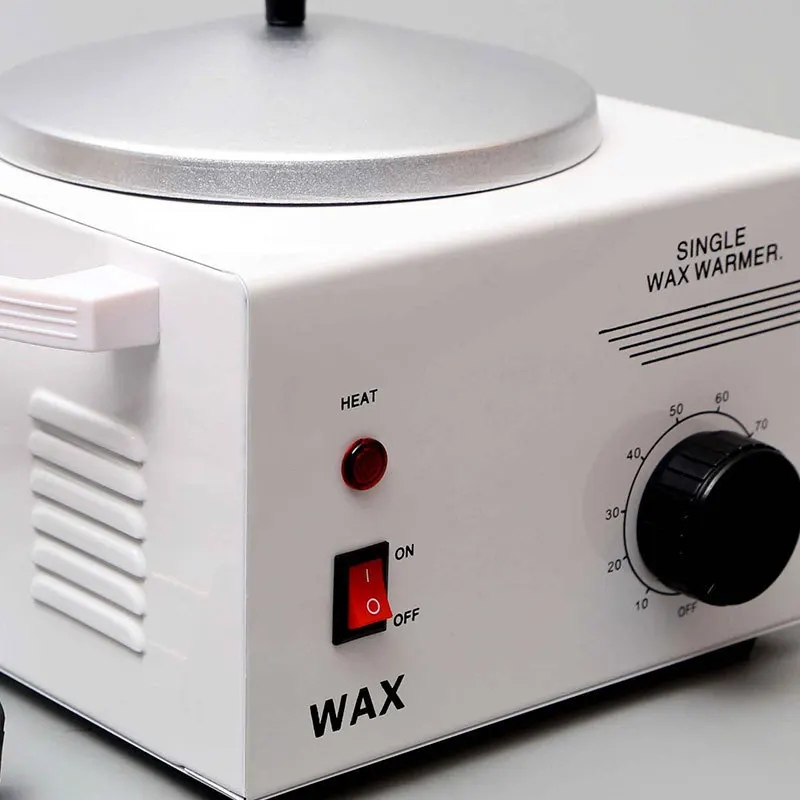 Aquecedor de cera única para depilação, panela elétrica quente, aquecedor de pele facial, ferramenta SPA, salão de beleza, temperatura ajustável