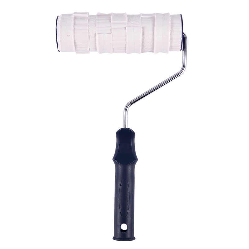 Decorative Paint Roller Pattern Painting Tool Wall Diy Art Paint Texture Rolling Flower Roll: Default Title