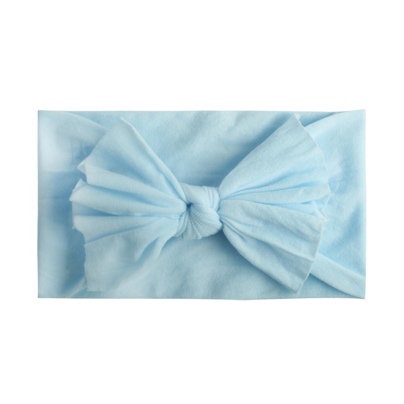 23 kleuren Baby Hoofdband Tulband Geknoopt kleine kant bloem combinatie bloem haarband voor Pasgeboren Peuter Kinderen Baby Tulband